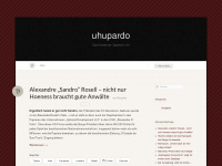 uhupardo.wordpress.com Webseite Vorschau