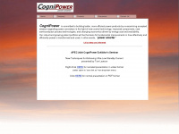 cognipower.com Webseite Vorschau