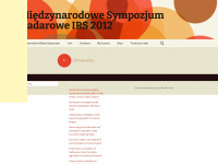 irs-2012.pl Webseite Vorschau