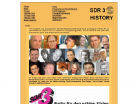 sdr3-history.de Webseite Vorschau