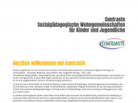 contraste.at Webseite Vorschau