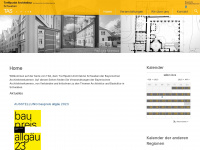 treffpunktarchitektur-schwaben.de Webseite Vorschau