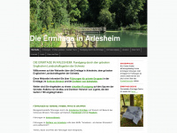 ermitage-arlesheim.info Webseite Vorschau