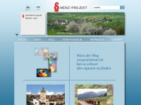 menz-projekt.ch Webseite Vorschau