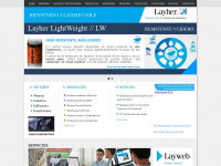 layher.cl Webseite Vorschau