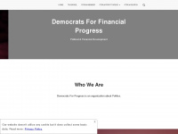 democratsforprogress.com Webseite Vorschau