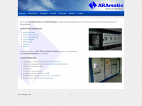aramatic.at Webseite Vorschau