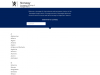 norway.no Webseite Vorschau
