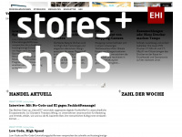 stores-shops.de Webseite Vorschau