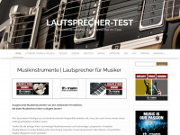 lautsprecher-test.com Webseite Vorschau