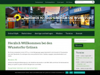 gruene-wunstorf.com Webseite Vorschau