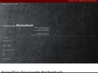 feuerwehr-ruechenbach.de Webseite Vorschau