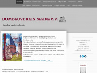 dombauverein-mainz1.jimdo.com Webseite Vorschau