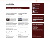 bluthilde.wordpress.com Webseite Vorschau