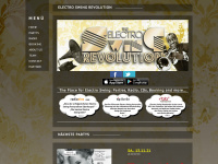 electroswing-revolution.de Webseite Vorschau