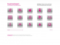 buerowissen.ch Webseite Vorschau