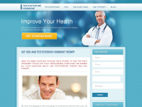 testosteronehormone.net Webseite Vorschau