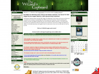 wizardscupboard.com Webseite Vorschau
