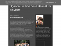 maggi-goes-to-uganda.blogspot.com Webseite Vorschau