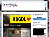 basisgruppe-antifa.org Webseite Vorschau