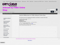 airbrush-shop.ch Webseite Vorschau