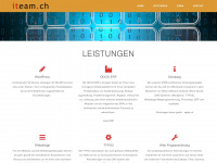 iteam.ch Webseite Vorschau