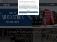 wm-sport.de Webseite Vorschau