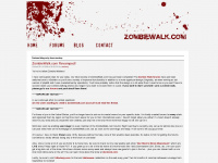 zombiewalk.com Webseite Vorschau