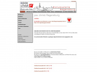paxchristi-regensburg.de Webseite Vorschau