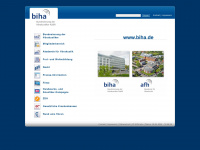 biha.de Webseite Vorschau