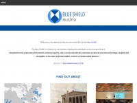 blueshield.at Webseite Vorschau