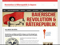 revolution-baiern.de Webseite Vorschau