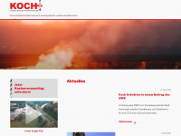 koch-erdwaerme.de Webseite Vorschau