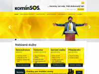 kominsos.cz Webseite Vorschau