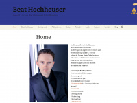 hochheuser.ch Webseite Vorschau
