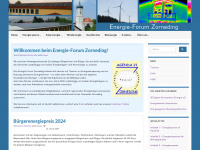 energie-forum-zorneding.de Webseite Vorschau