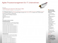 agilesprozessmanagement.wordpress.com Webseite Vorschau