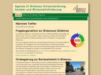 agenda21-birkenau-ortsentwicklung.de Webseite Vorschau