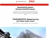 zueblin-teamconcept.de Webseite Vorschau