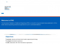 ifhe.info Webseite Vorschau