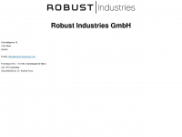 robust-industries.com Webseite Vorschau