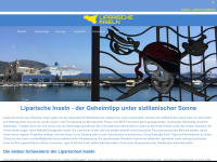 liparische-inseln.it Webseite Vorschau