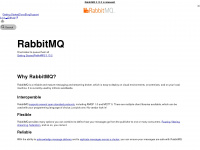 rabbitmq.com Webseite Vorschau