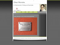 oliver-wernicke.de Webseite Vorschau