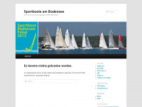 sportboot.wordpress.com Webseite Vorschau