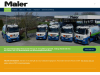 maier-heizoel.de Webseite Vorschau