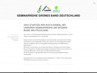 seminarreihegruenesband.wordpress.com Webseite Vorschau