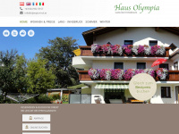 olympia-tirol.at Webseite Vorschau