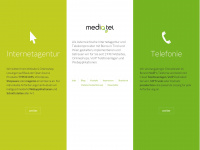 mediatel.at Webseite Vorschau