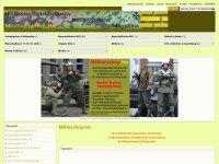 militaryshop.biz Webseite Vorschau